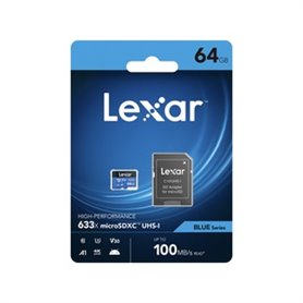 CARTE MICROSDXC 633X AVEC ADAPT.SD 64GO