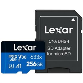 CARTE MICROSDXC 633X AVEC ADAPT.SD 256GO