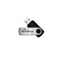 CLE USB2.0 128GO NOIR ARGENT