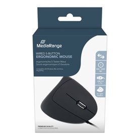 SOURIS ERGONOMIQUE DROITIER FILAIRE USB