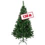 HI Sapin de Noël avec support métallique vert 150 cm