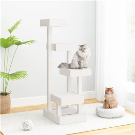 vidaXL Arbre à chat Blanc 45