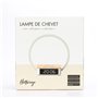 Lampe de chevet avec chargeur induction certifi Qi  10W