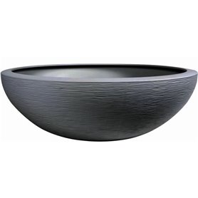 EDA Pot vasque Graphit Ø 59 cm - 39 L - Gris anthracite