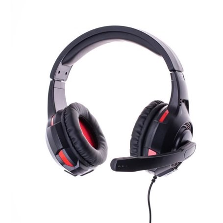 Casque Gaming FREAKS AND GEEKS Noir pour PS4/XBOX ONE/SWITCH avec Micro double