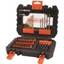 Coffret Perçage Vissage BLACK+DECKER - A7232-XJ - 50 Accessoires - Forets