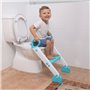 Réducteur de WC - DREAMBABY - STEP-UP - Siege d'apprentissage de la propreté - 2 étages réglables - Aqua