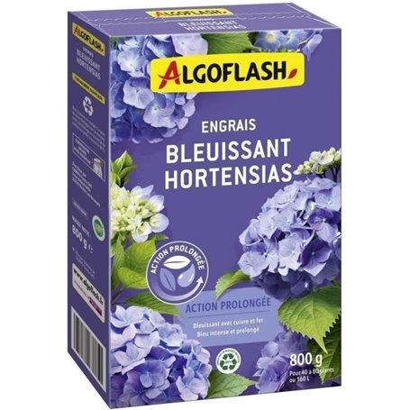 Engrais Bleuissant Hortensias - ALGOFLASH NATURASOL NATURASOL - Action prolongée 800g