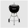 Barbecue a charbon - WEBER - Classic Kettle - Acier émaillé - Diametre 47 cm - Thermometre intégré