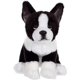 Peluche Chien Bouledogue Français - GIPSY TOYS - Assis