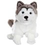 Peluche Chien Husky - GIPSY TOYS - Assis