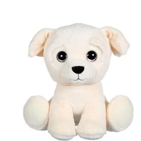 Peluche Chien Puppy Eyes Pets - GIPSY TOYS - Creme