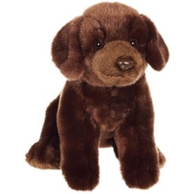 Peluche Chien Labrador Marron - GIPSY TOYS - Assis