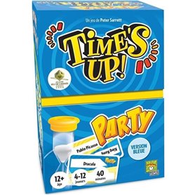 Asmodée - Repos Production - Time's Up! : Party - Version Bleue - Jeu de société - a partir de 12 ans - 4 a 12 joueurs - 40 minu