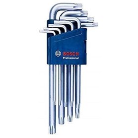 Set de 9 clés mâles pour vis Torx