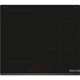 Table induction 60cm - BOSCH SER6 - PVS63KHC1E Noir - 4-foyers - Home Connect - L592xP522 mm