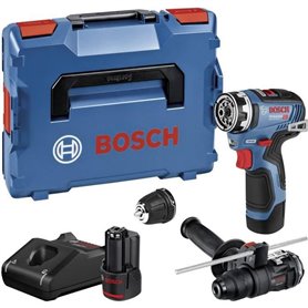 Perceuse-visseuse Bosch Professional GSR 12V-35 FC + embouts + 2 Batteries 12V 3