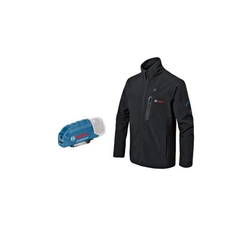 Veste chauffante Bosch Professional GHJ 12+18V XA taille L sans batterie - 06188000DZ