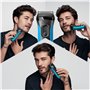 Rasoir électrique barbe homme - BRAUN - Series 3 Shave & Style 3010BT - Technologie Wet & Dry - Noir / Bleu