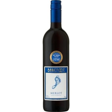 Barefoot  Merlot - Vin rouge de Californie