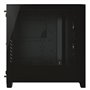 CORSAIR Boîtier PC iCUE 4000X RGB - Moyen Tour - Verre trempé - Noir (CC9011204WW)