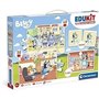 Clementoni - Edukit - Bluey - Coffret apprentissage 4 en 1 - 2 puzzles