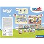 Clementoni - Edukit - Bluey - Coffret apprentissage 4 en 1 - 2 puzzles, 1 mémo, 1 jeu de 6 cubes - Fabriqué en Italie - 