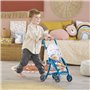 Poussette oursons - COROLLE - Accessoire Poupon 30cm - Bleu - Des 18 mois