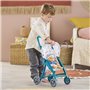 Poussette oursons - COROLLE - Accessoire Poupon 30cm - Bleu - Des 18 mois