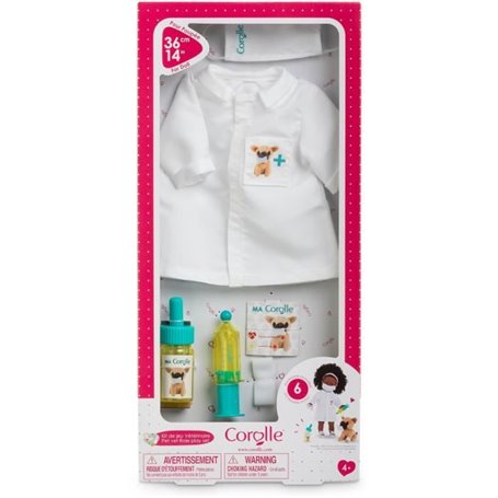 Accessoires poupée - COROLLE - Kit de Jeu Vétérinaire - Pour poupée 36 cm - 6 accessoires - Des 4 ans