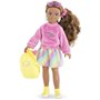 Accessoires poupée - COROLLE - Dressing fluo - Pour poupée mannequin 28 cm - 7 accessoires - Des 4 ans