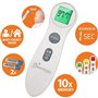 Thermometre frontal numérique - DREAMBABY - Infrarouge sans contact - Mesure de la température de la fievre - Pour bébés et adul