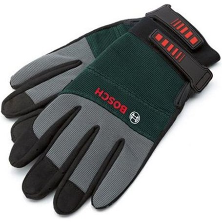 Gants de jardinage Bosch - Taille XL - Vert et gris - Protege des coupures