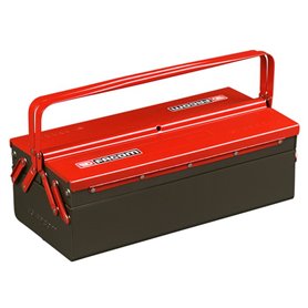 Boite a outils métallique - FACOM - BT.9 - 3 Cases - Noir - Rouge - 20 kg