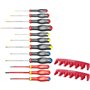 Jeu de 12 tournevis PROTWIST + 2 racks de rangement - FACOM - AT.J12R1PB