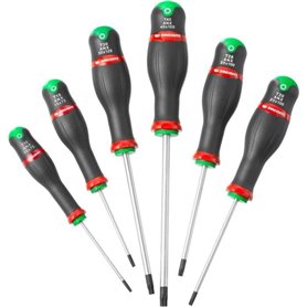 Jeu de 6 tournevis PROTWIST Torx - FACOM - ATX.J6PB