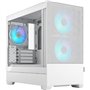 FRACTAL DESIGN - Pop Mini Air RGB White TG - Boîtier PC - Blanc (FD-C-POR1M-01)