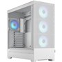 Boîtier PC - FRACTAL DESIGN - Pop XL Air RGB White TG - Blanc (FD-C-POR1X-01)