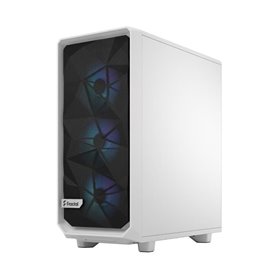 Boîtier PC FRACTAL DESIGN Meshify 2 Compact RGB White TG Clear Tint ATX