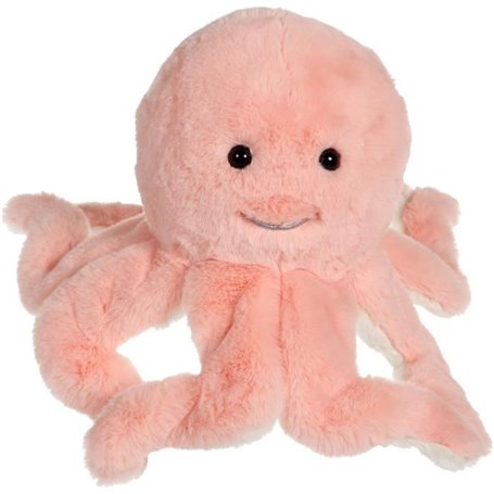 Peluche Pieuvre - GIPSY TOYS - Rose