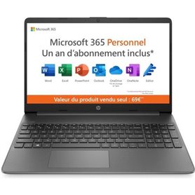 HP 15s-fq0024nf Ordinateur portable 39
