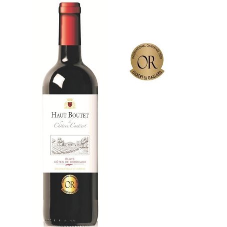 Haut Boutet du Château Cantinot 2020 Blaye Côtes de Bordeaux - Vin rouge de Bordeaux