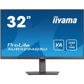 iiyama ProLite XUB3294QSU-B1 écran plat de PC 80 cm (31.5") 2560 x 1440 pixels Wide Quad HD LCD Noir