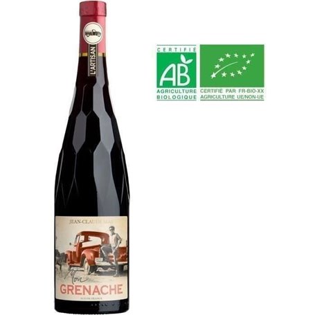 Jean-Claude Mas Mon Grenache Noir 2022 Pays d'Oc - Vin rouge de Languedoc - Bio