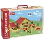 JEUJURA Grande ferme avec tracteur et animaux - 220 pieces