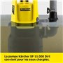 Pompe d'évacuation pour eaux chargées SP 11.000 Dirt - Karcher - Electrique - Interrupteur flotteur