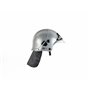 Casque de pompier gris avec visiere escamotable et protege nuque - KLEIN - 8902