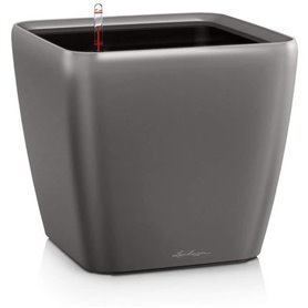 Pot de fleur - LEC - Quadro Premium LS 50 - anthracite métallisé - 50 x 50 x 46