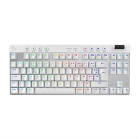 Clavier gamer - sans fil - LOGITECH G - G Pro X TKL Lightspeed - USB - AZERTY - Blanc