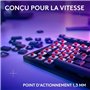 Clavier Gamer - Sans fil - Logitech G - G515 TKL Lightspeed - Mécanique Linear - RGB - AZERTY - Noir